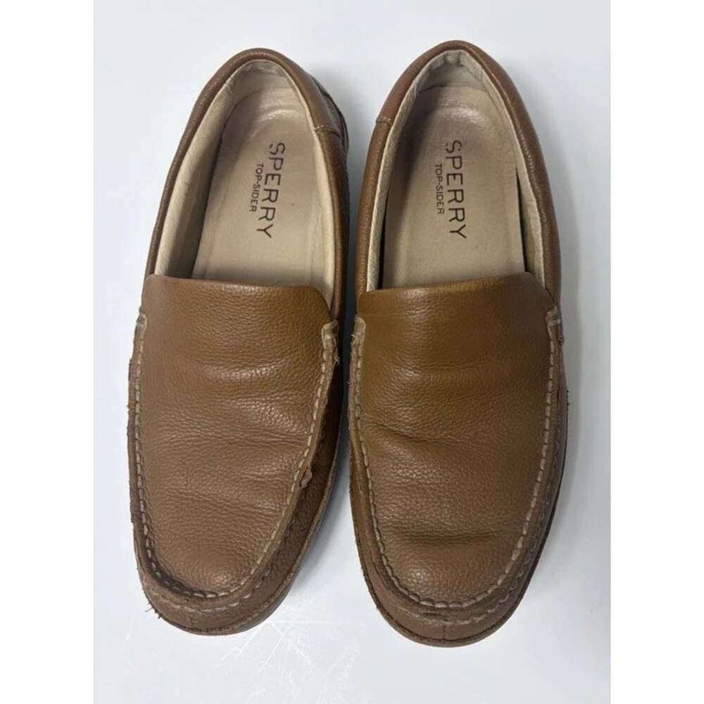 Sperry Top-Sider Hampden Venetian Loafer STS10724 Brown Leather Men’s US Size 10